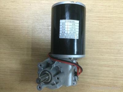 深圳廠家生產微型電動機24V直流150W大功率直流減速電機卷閘門電機蝸輪蝸桿減速電機馬達可接受定做