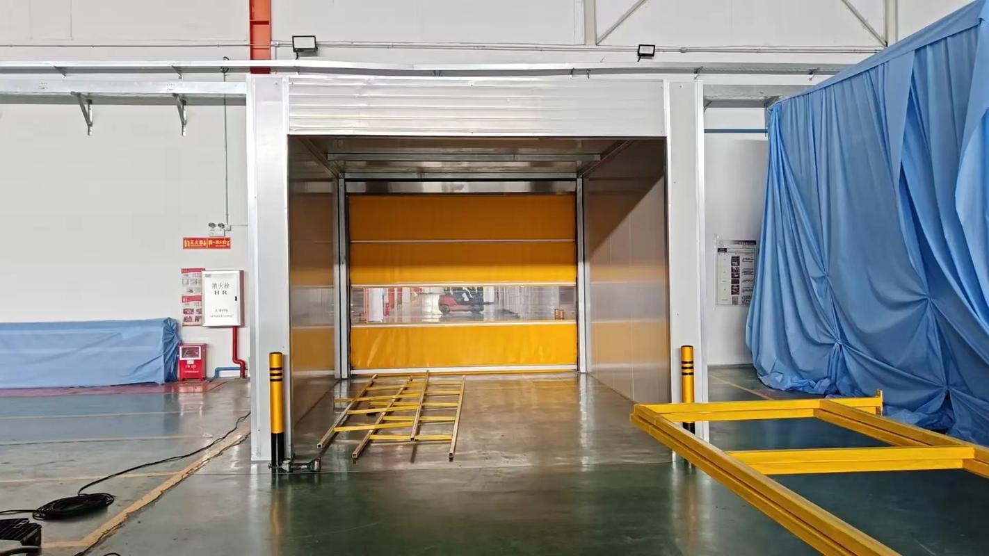 快速門(mén)更換電機(jī)電箱,拆裝兩套快速門(mén)順利完成驗(yàn)收#卷簾門(mén)